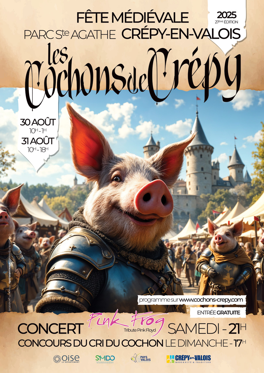 affiche fete des cochonc 2025